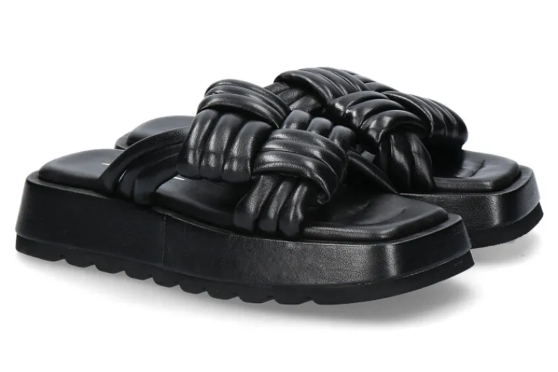 Damen 181 Pantolette TAHITI NAPPA NERA