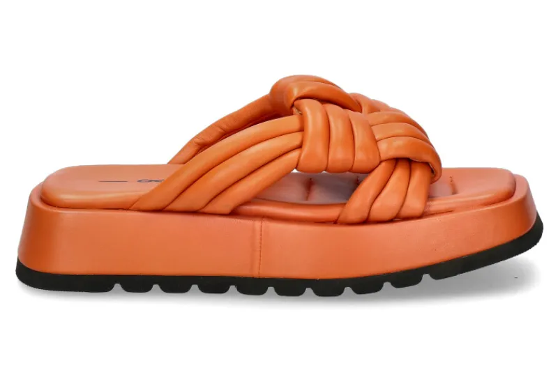 Damen 181 TAHITI Pantolette NAPPA ARANCIO