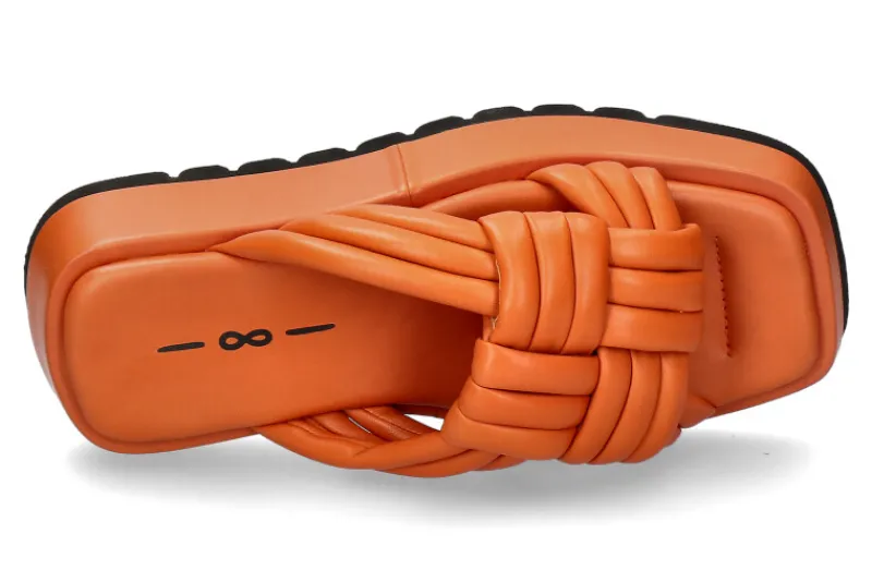 Damen 181 TAHITI Pantolette NAPPA ARANCIO