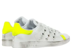 Herren Ballo Da Sola Adidas by BallodaSola Sneaker STAN SMITH  FLUO GIALLO