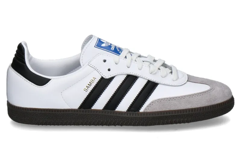 Herren Adidas Sneaker SAMBA OG- cloud white / core black / clear granite