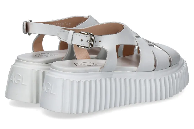 Damen AGL Attilio Giusti Leombruni Sandale VIOLANTE WHITE