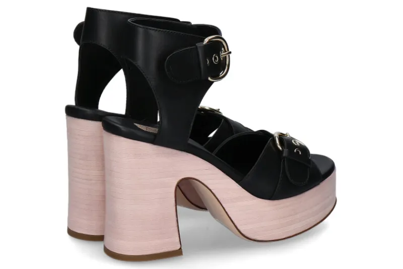 Damen AGL Attilio Giusti Leombruni Sandalette SISTA NERO