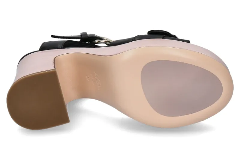 Damen AGL Attilio Giusti Leombruni Sandalette SISTA NERO