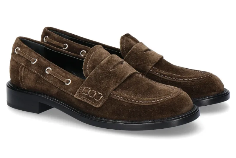 Damen AGL Loafer JADISSE FOREST- dunkelgrün