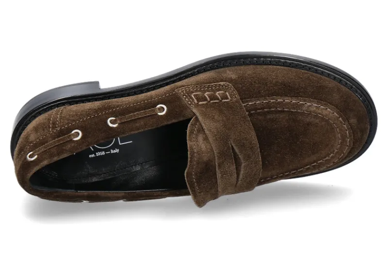 Damen AGL Loafer JADISSE FOREST- dunkelgrün