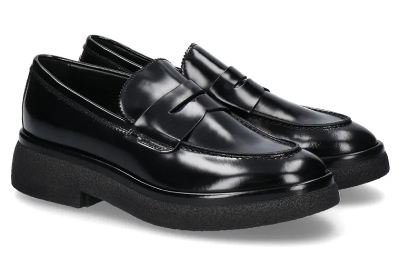 Damen AGL Mokassin ALISON NERO- schwarz