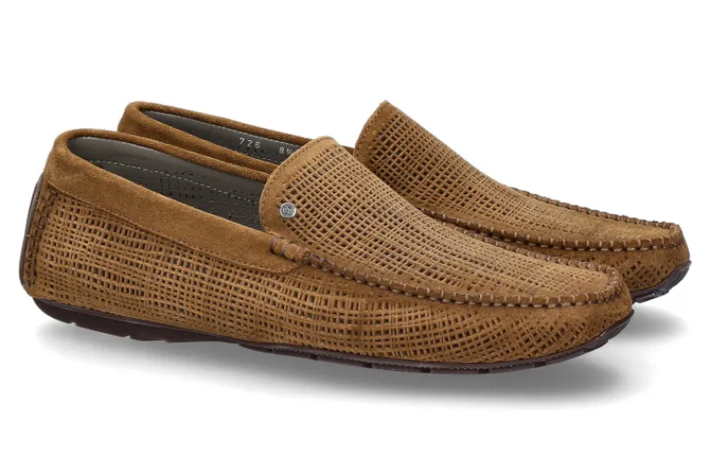 Herren Aldo Brue Aldo Brué Mokassin NABUK TOBACCO