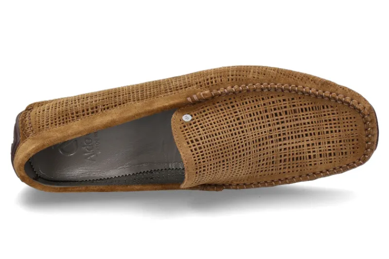 Herren Aldo Brue Aldo Brué Mokassin NABUK TOBACCO