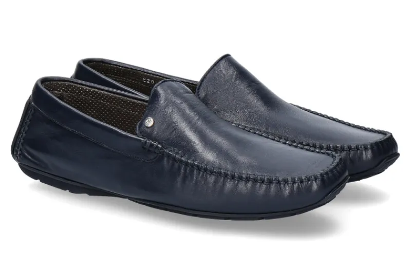 Herren Aldo Brue Aldo Bruè Mokassin NAPPA LUX 131 BLU