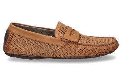 Herren Aldo Brue Aldo Bruè Mokassin NUBUK SOFT COGNAC