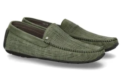 Herren Aldo Brue Aldo Bruè Mokassin VITELLO NABUK- oliva