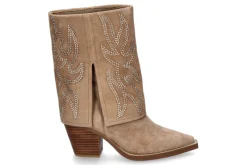 Damen Alma en pena Cowboy Boots CROSTA VISON- beige
