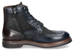 Herren Ambitious Reißverschlussstiefelette 12432 COMBI- navy/ blau