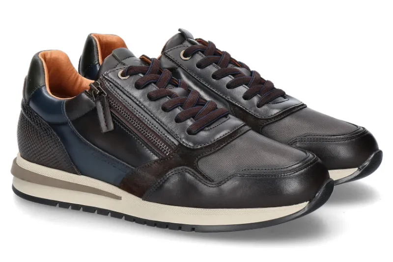 Herren Ambitious Sneaker 13719 TDM- dunkelbraun/ dunkelblau