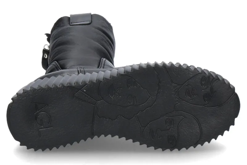 Damen AGL Attilio Giusti Leombruni Boots gefüttert MILAGROS FUR- nero/schwarz