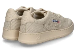 Herren Autry Damen- Sneaker EASEKNIT KNIT/LEATHER- creme brulee