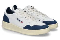 Herren Autry Herren- Sneaker MEDALIST GOAT SUEDE- weiss/capri