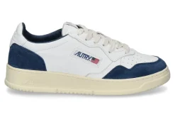 Herren Autry Herren- Sneaker MEDALIST GOAT SUEDE- weiss/capri