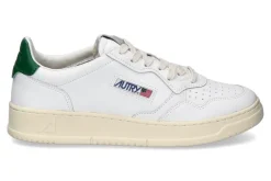 Herren Autry Herren- Sneaker MEDALIST LEATHER- weiss/ grün