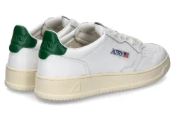 Herren Autry Herren- Sneaker MEDALIST LEATHER- weiss/ grün