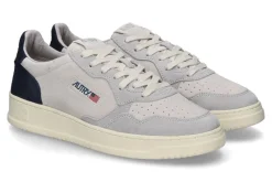 Herren Autry Herren- Sneaker MEDALIST TS03 SUEDE- soft grey/ space blue