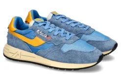 Herren Autry Herren- Sneaker REELWIND SUEDE NYLON- cenble/yellow