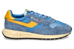 Herren Autry Herren- Sneaker REELWIND SUEDE NYLON- cenble/yellow