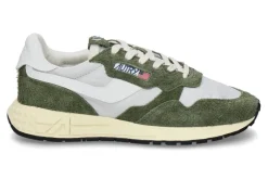 Herren Autry Herren- Sneaker REELWIND HAIR/NYLON- green/white