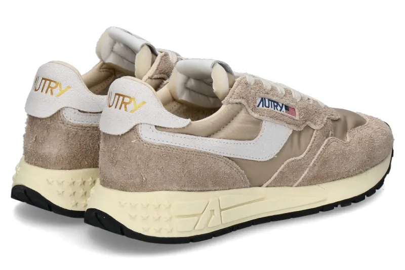 Herren Autry Herren- Sneaker REELWIND NYLON/CRACK- white/beige