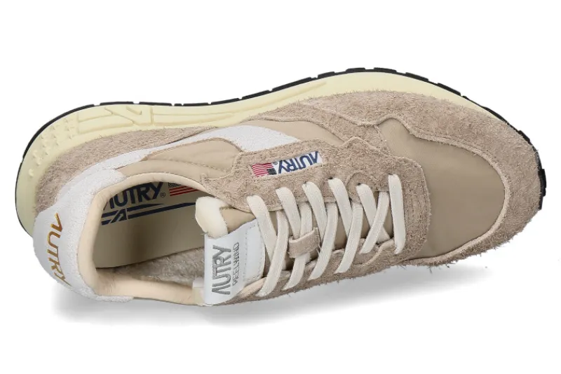 Herren Autry Herren- Sneaker REELWIND NYLON/CRACK- white/beige