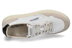 Herren Autry Herren-Sneaker MEDALIST LEATHER SUEDE LS21- white/black