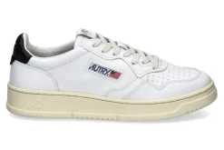 Herren Autry Sneaker LOW MAN LEATHER WHITE/BLACK (43)