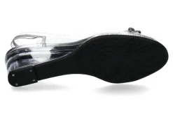 Damen Azurée Cannes Azuree Cannes Keilsandale MARCEL METIS ARGENT MOTIF CRISTAL