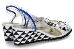 Damen Azurée Cannes Azuree Cannes Keilsandale MOTI COMPO BLEUE