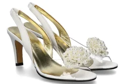 Damen Azurée Cannes Azuree Cannes Sandale MANVI 96EC- white/ weiss