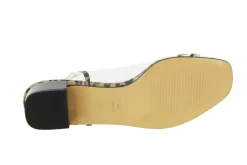 Damen Azurée Cannes Azuree Cannes Sandale MARANI LEOPOL MOTIF ORANGE