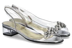 Damen Azurée Cannes Azuree Cannes Sandale MARCEL 80T METIS- silber argent