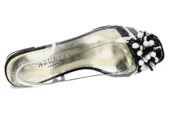 Damen Azurée Cannes Azuree Cannes Sandale MOCALI NOIR BLANCO