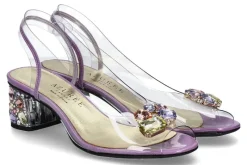 Damen Azurée Cannes Azuree Cannes Sandalette MUKA VERNIS PARME ACC PASTEL