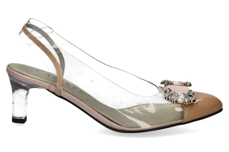 Damen Azurée Cannes Azuree Cannes Slingpumps LAPERI VERNIS NUDE (37½)