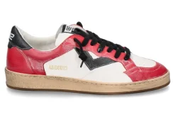 Herren 4B12 Herren- Sneaker PLAY NEW U86- rot/weiss