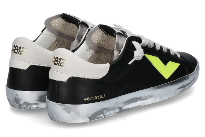 Herren 4B12 Herren Sneaker SUPRIME schwarz silber