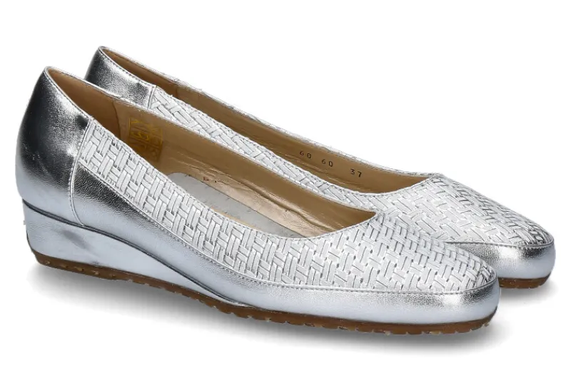 Damen Bagnoli Slipper 6060 LUXOR 61- argento/ silber