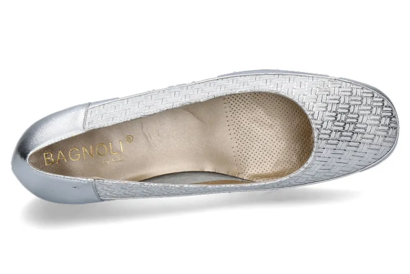 Damen Bagnoli Slipper 6060 LUXOR 61- argento/ silber