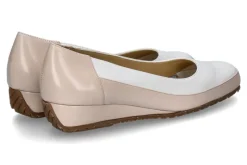 Damen Bagnoli Slipper 6060 MONTE 3404- beige/ weiss