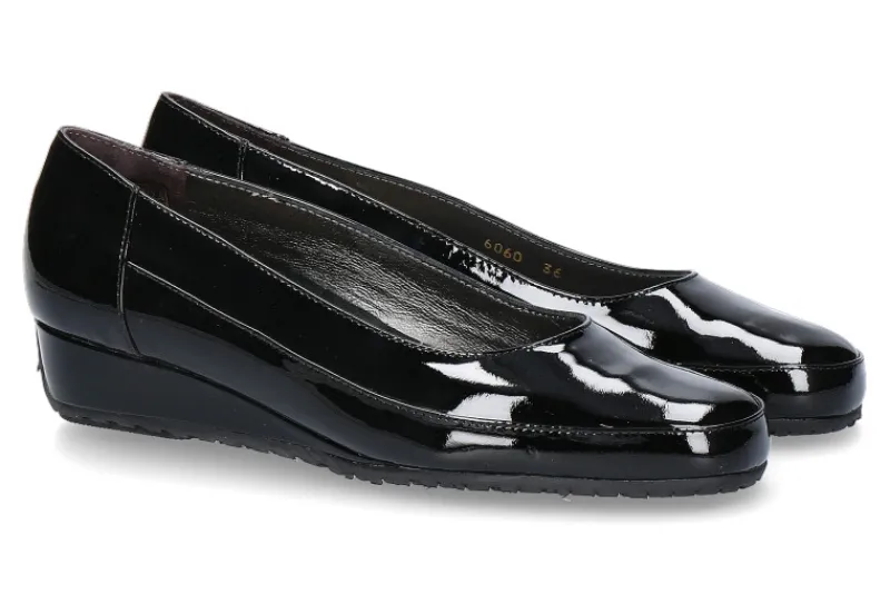 Damen Bagnoli Slipper 6060 VERNICE- nero/ schwarz