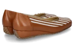 Damen Bagnoli Slipper 6060 WILLER SADDLE- weiss/ braun