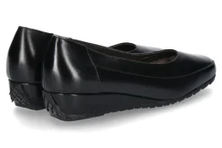 Damen Bagnoli Slipper gefüttert NAPPA NERO