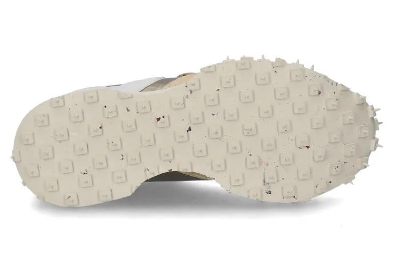 Damen Barracuda Damen- Sneaker VELOURSLEDER NYLON- cappucino/champagner/weiss